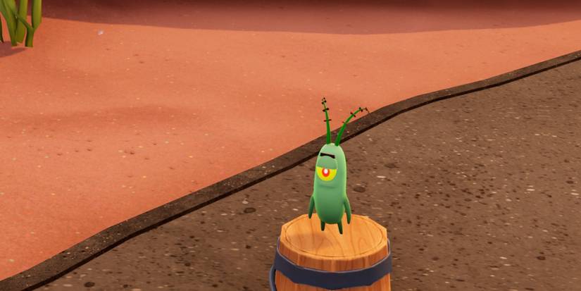 Plankton in SpongeBob SquarePants The Cosmic Shake