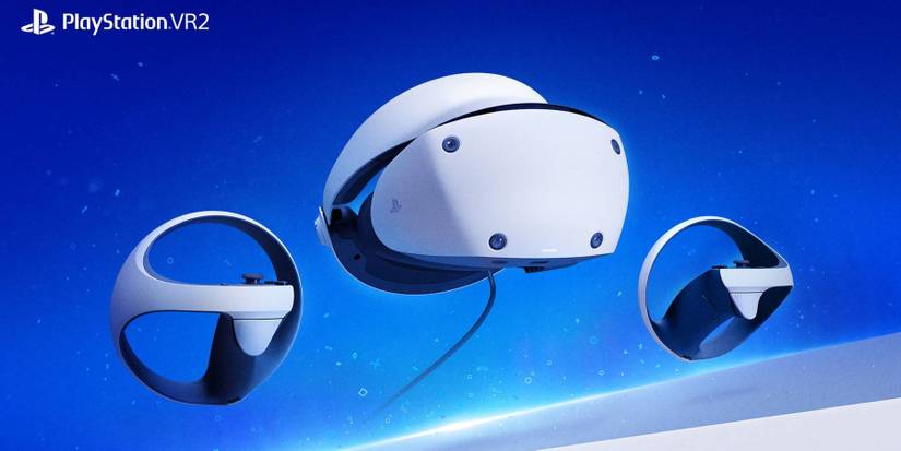 psvr2 headset and sense controllers