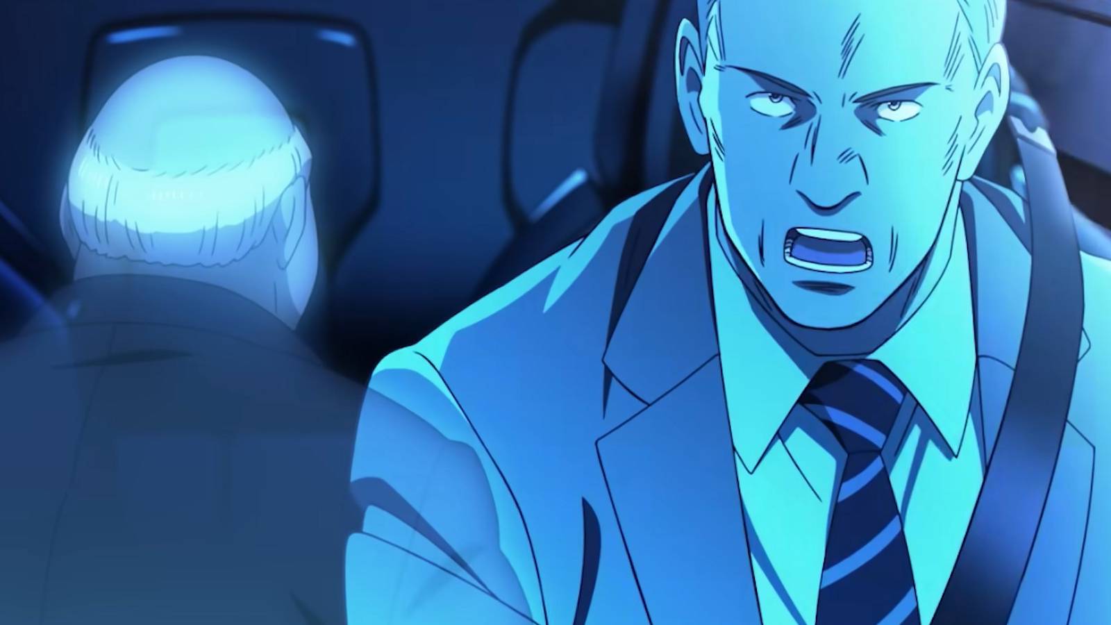 Pluto Gesicht in Car