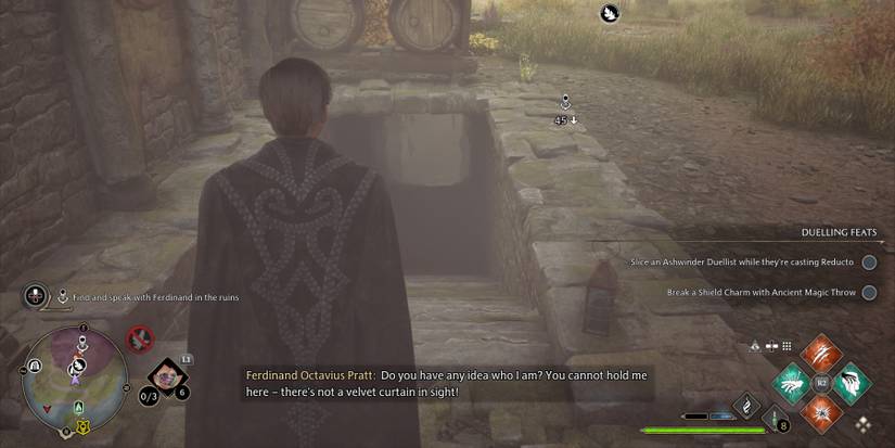 Finding the Marunweem Ruins stairs in Hogwarts Legacy