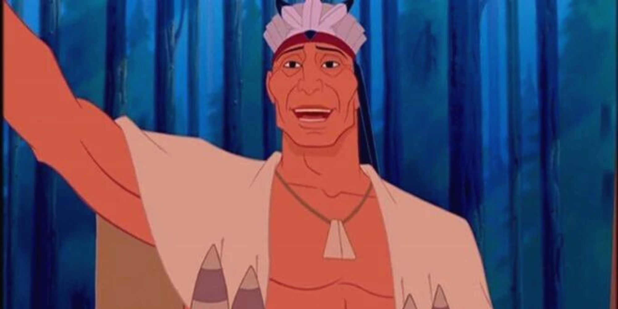 Chief Powhatan in Pocahontas