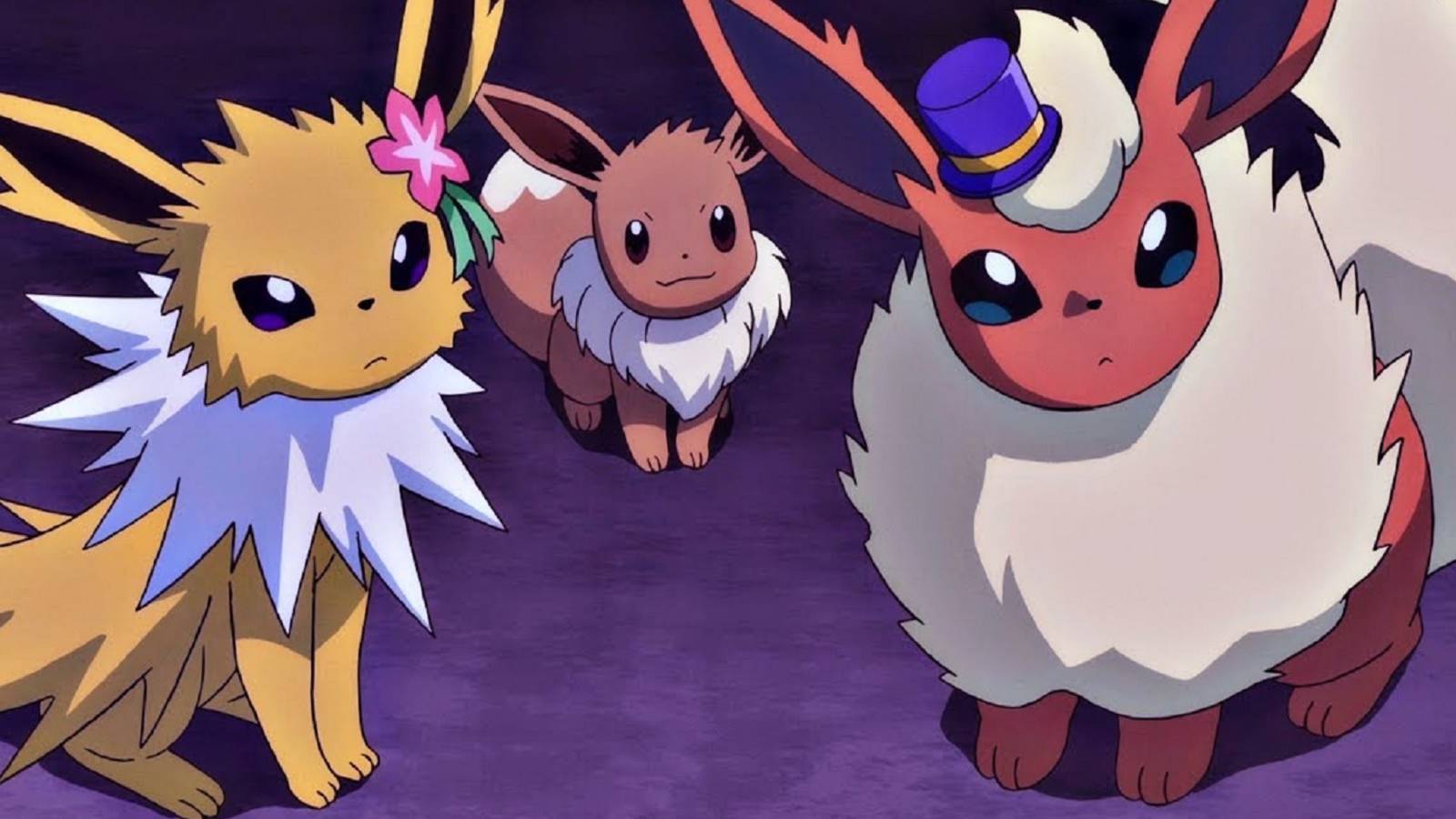 pokemon anime jolteon eevee flareon