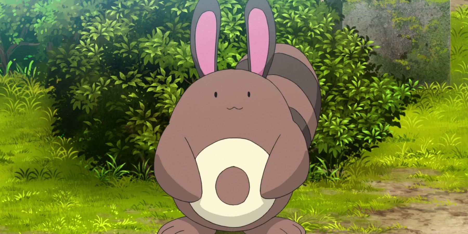 pokemon - goh's sentret from pokemon journeys anime