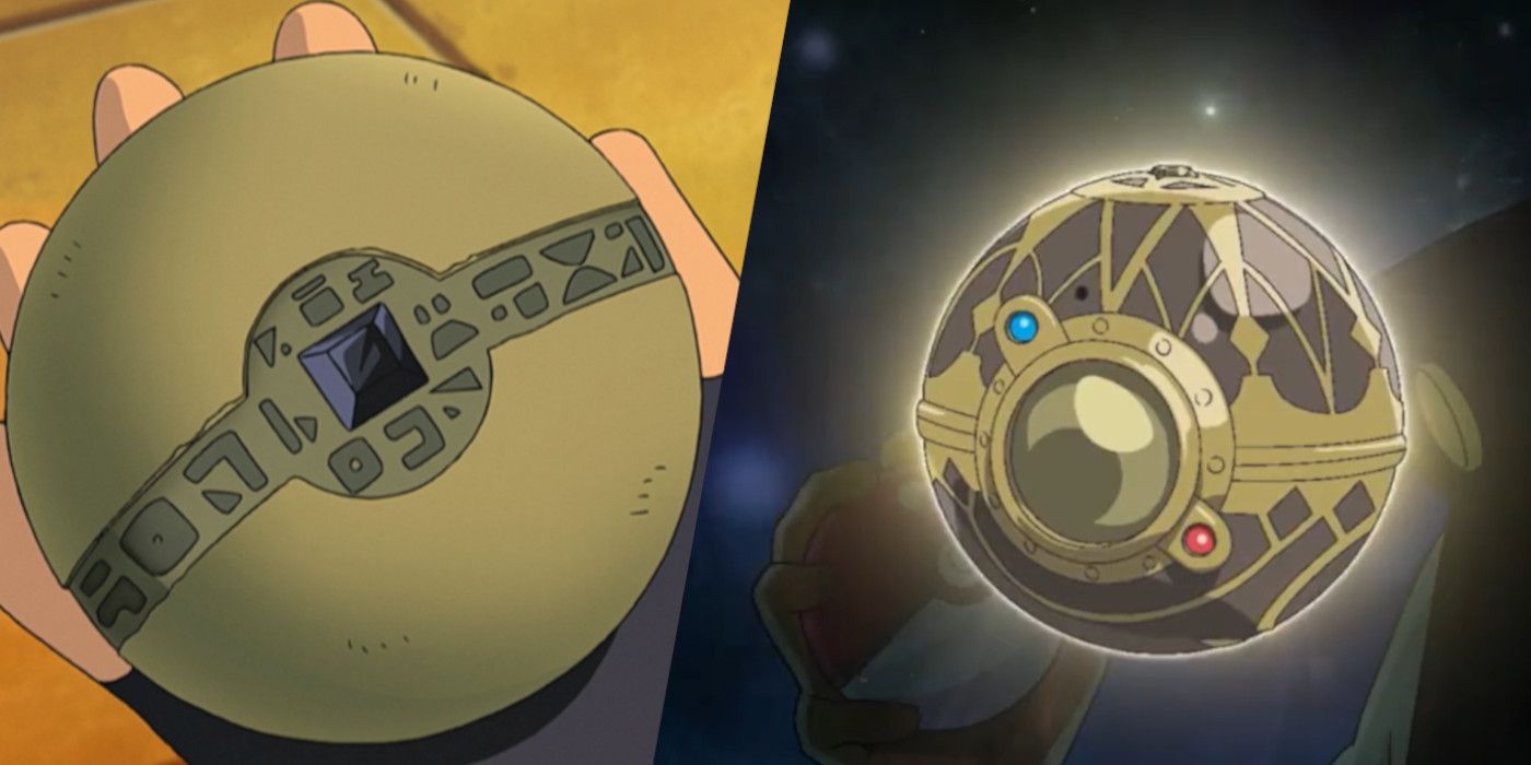 Pokemon Roy's Revolutionary Reveal Roy's Mysterious Pokeball alongside the King of Pokélantis' Pokeball