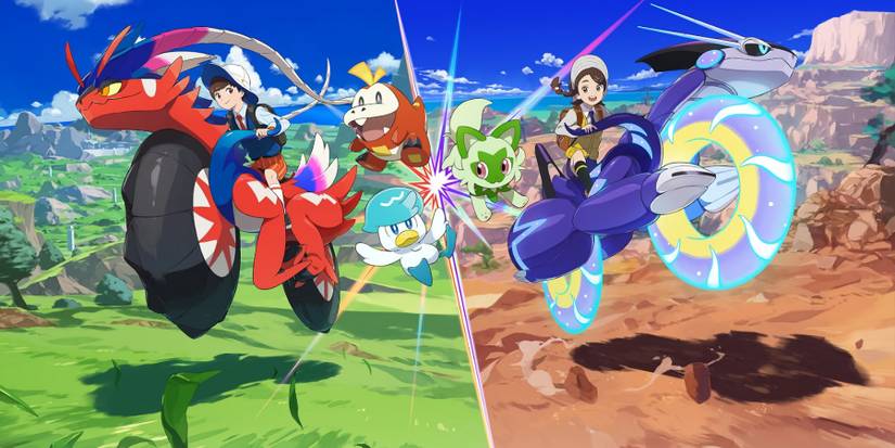 pokemon scarlet and violet key art