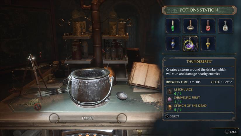 potions station thunderbrew