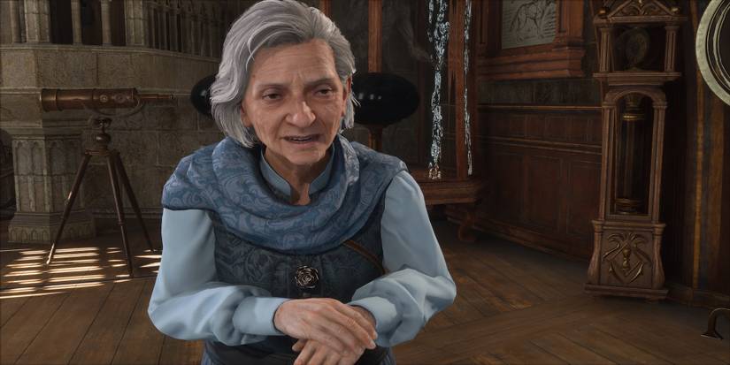 Professor Hecat in Hogwarts Legacy