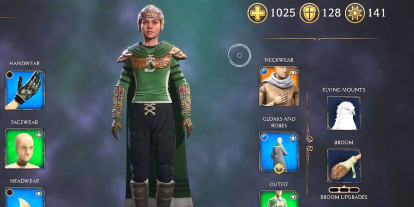 Quidditch Captain Outfit landing platform challenge Hogwarts Legacy