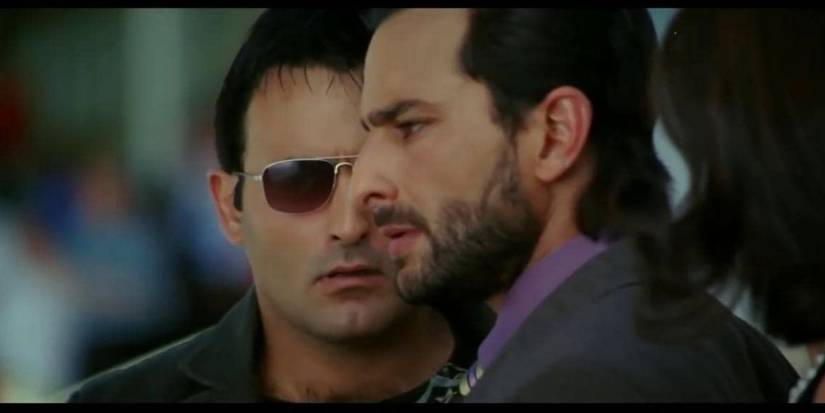 Ranvir Singh and Rajiv Singh in a close-up shot in Race