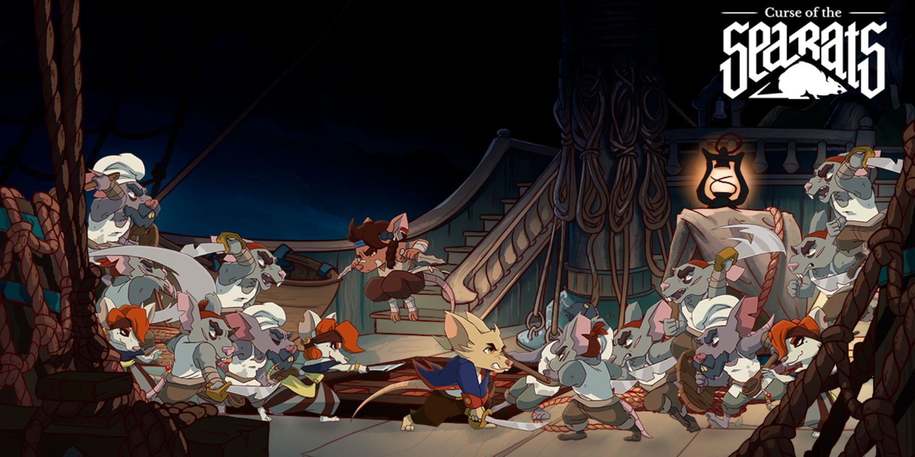 rats on ship deck in Curse of the Sea Rats