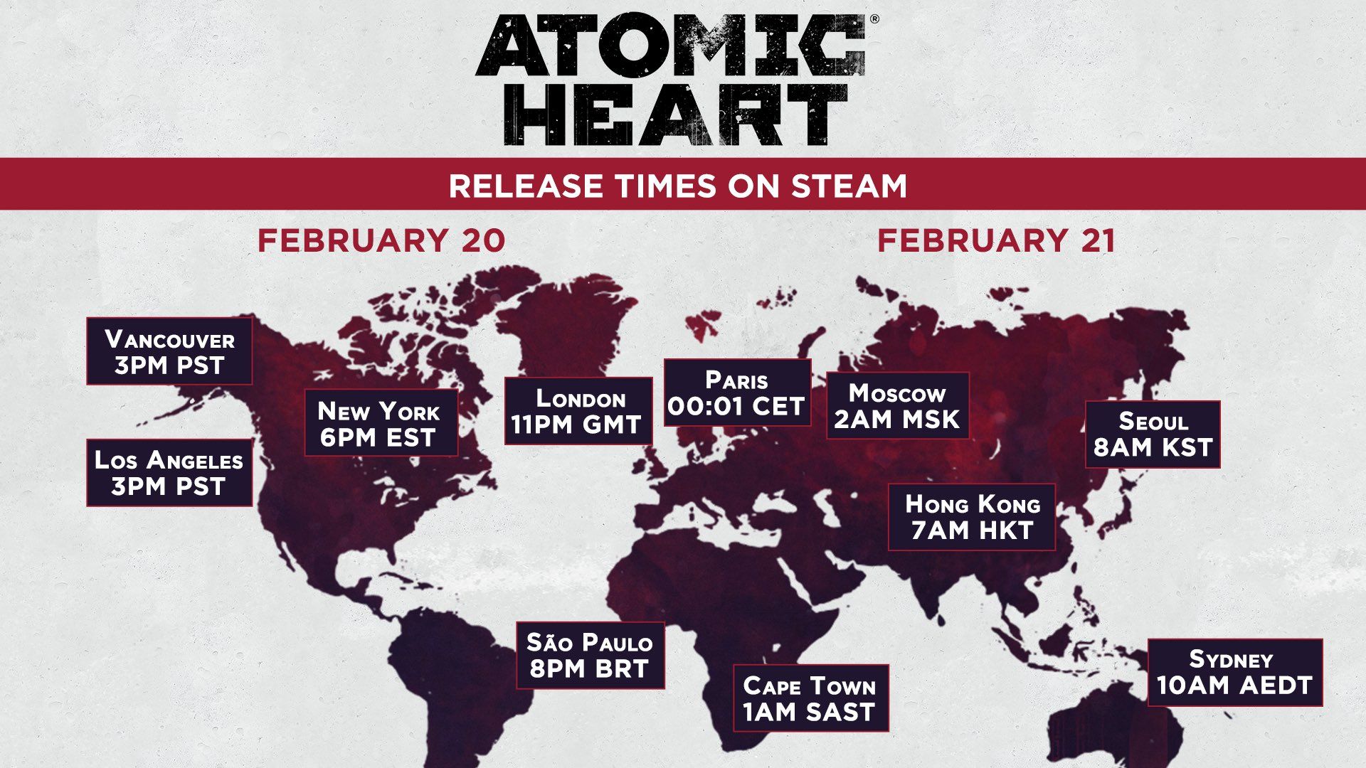 Atomic Heart Release Time