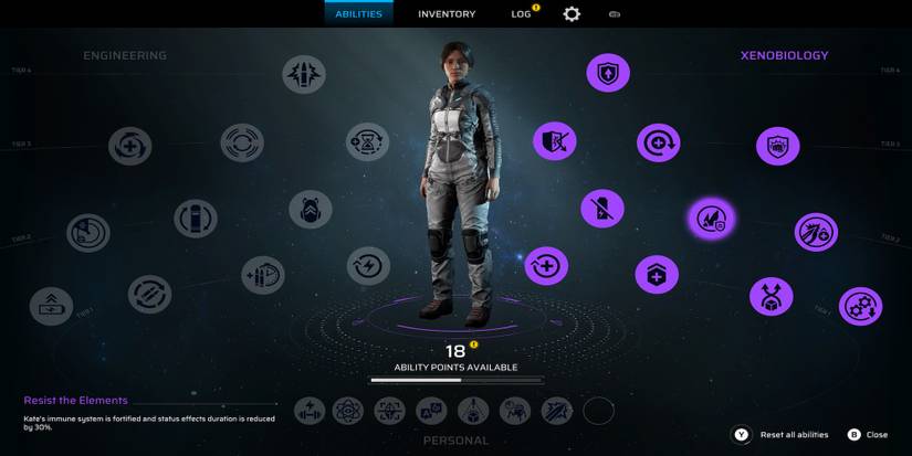 Resist The Elements ability in Scars Above