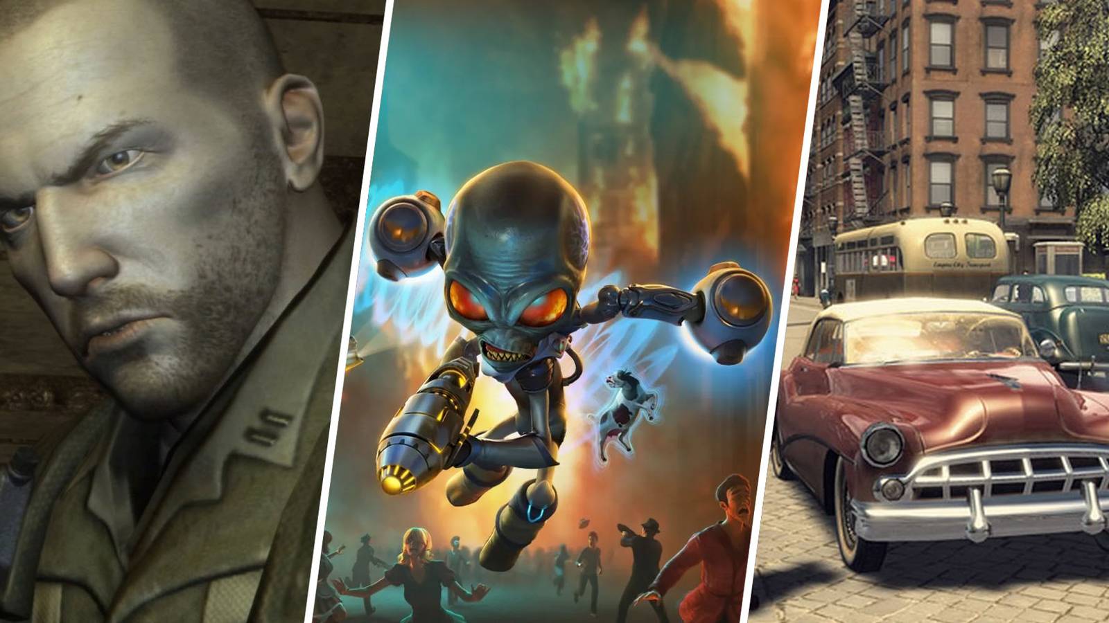 Resistance, Destroy All Humans, and Mafia II feature image