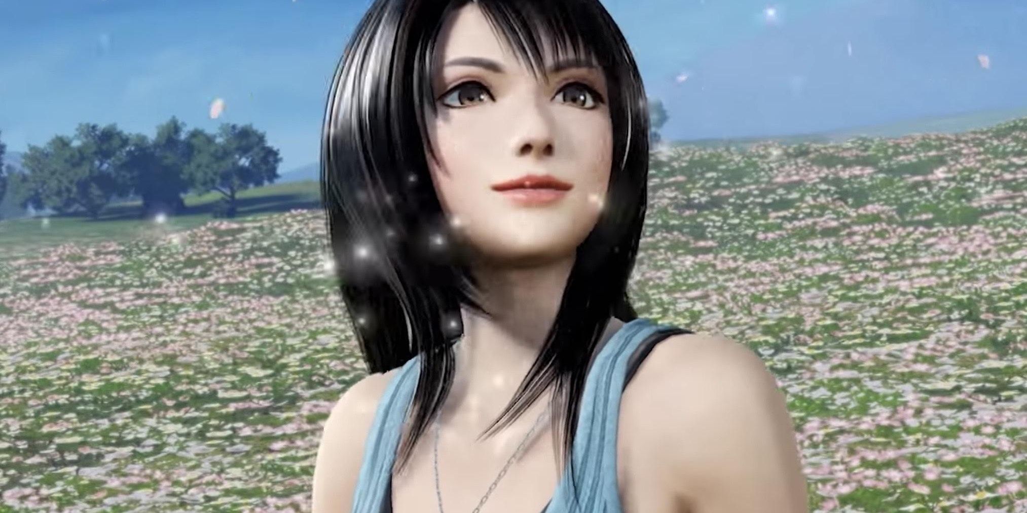 Final Fantasy 8 Rinoa IN A Field Full With Roses