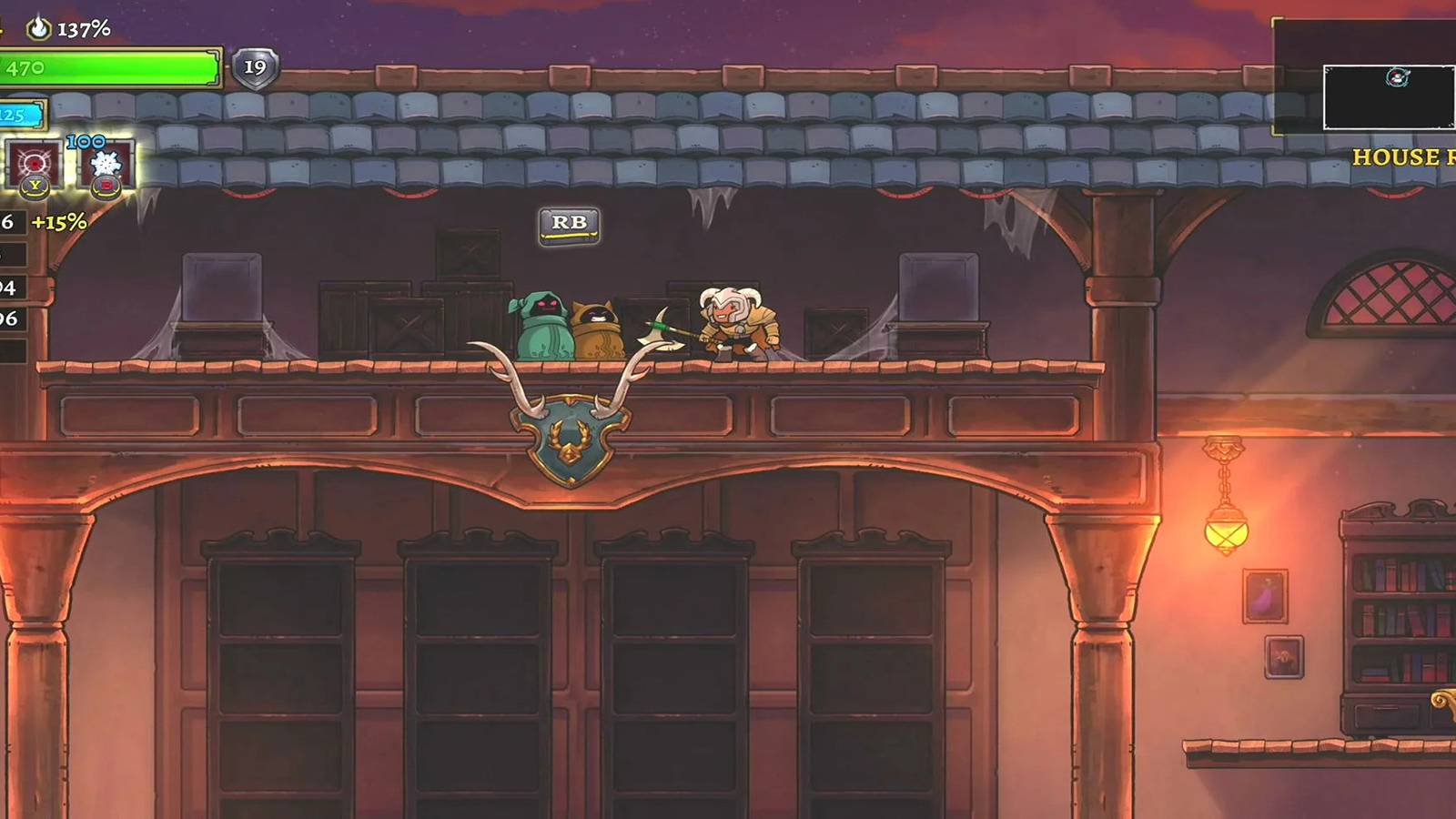 image showing soul shop in rogue legacy 2.