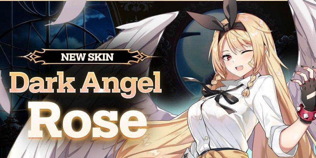 Epic Seven Dark Angel Rose with wings