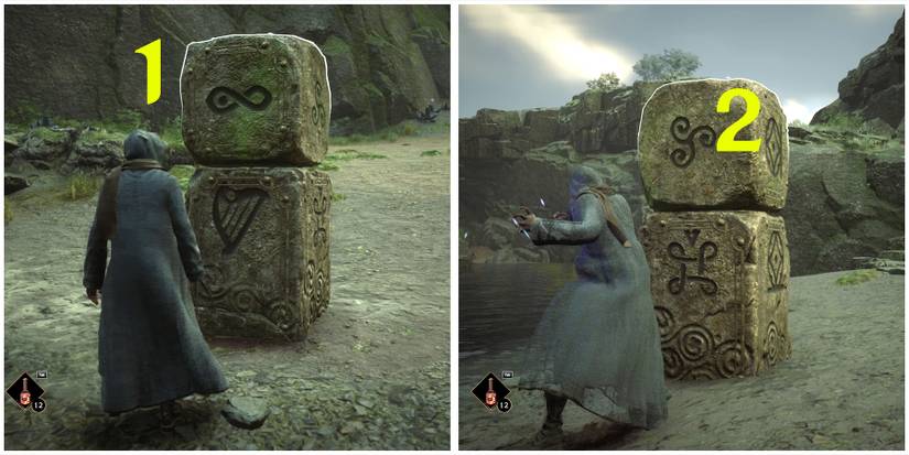 rotating the third cube in hogwarts legacy