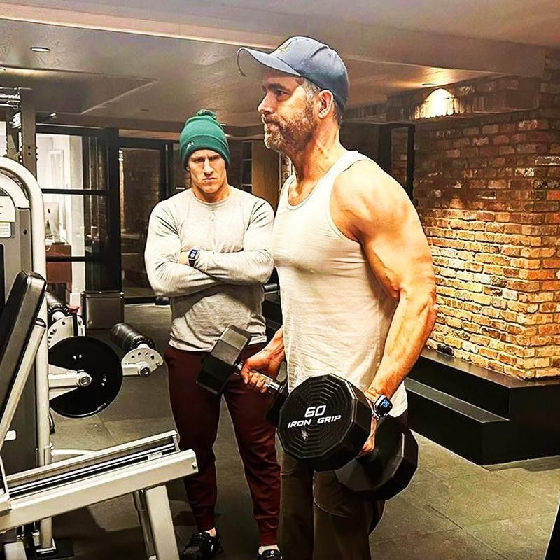 Ryan Reynolds Instagram training Deadpool 3