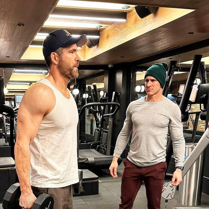 Ryan Reynolds Instagram training Deadpool 3