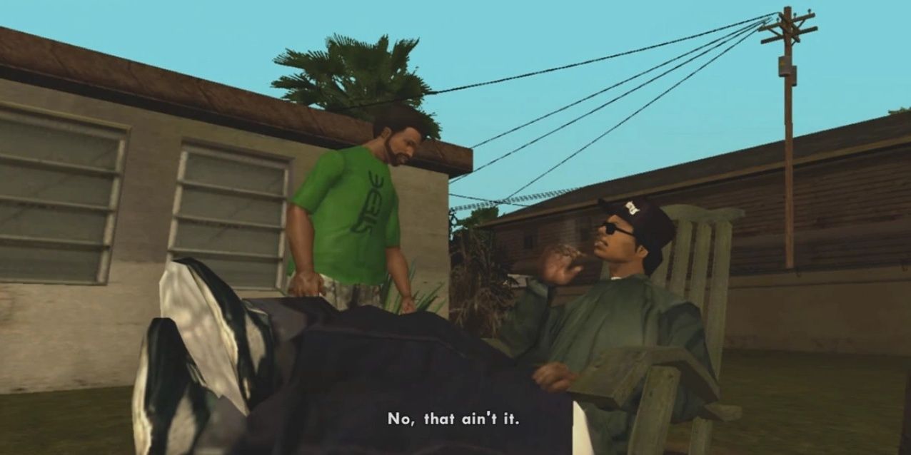 Ryder and CJ in San Andreas