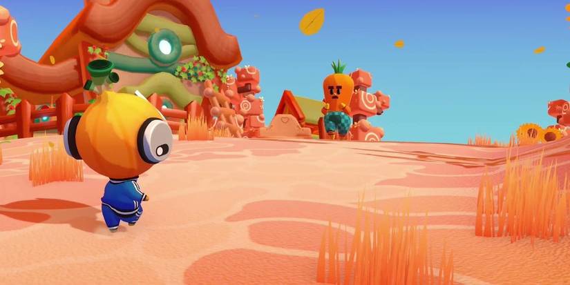 ryhthm sprout player approaching a carrot 