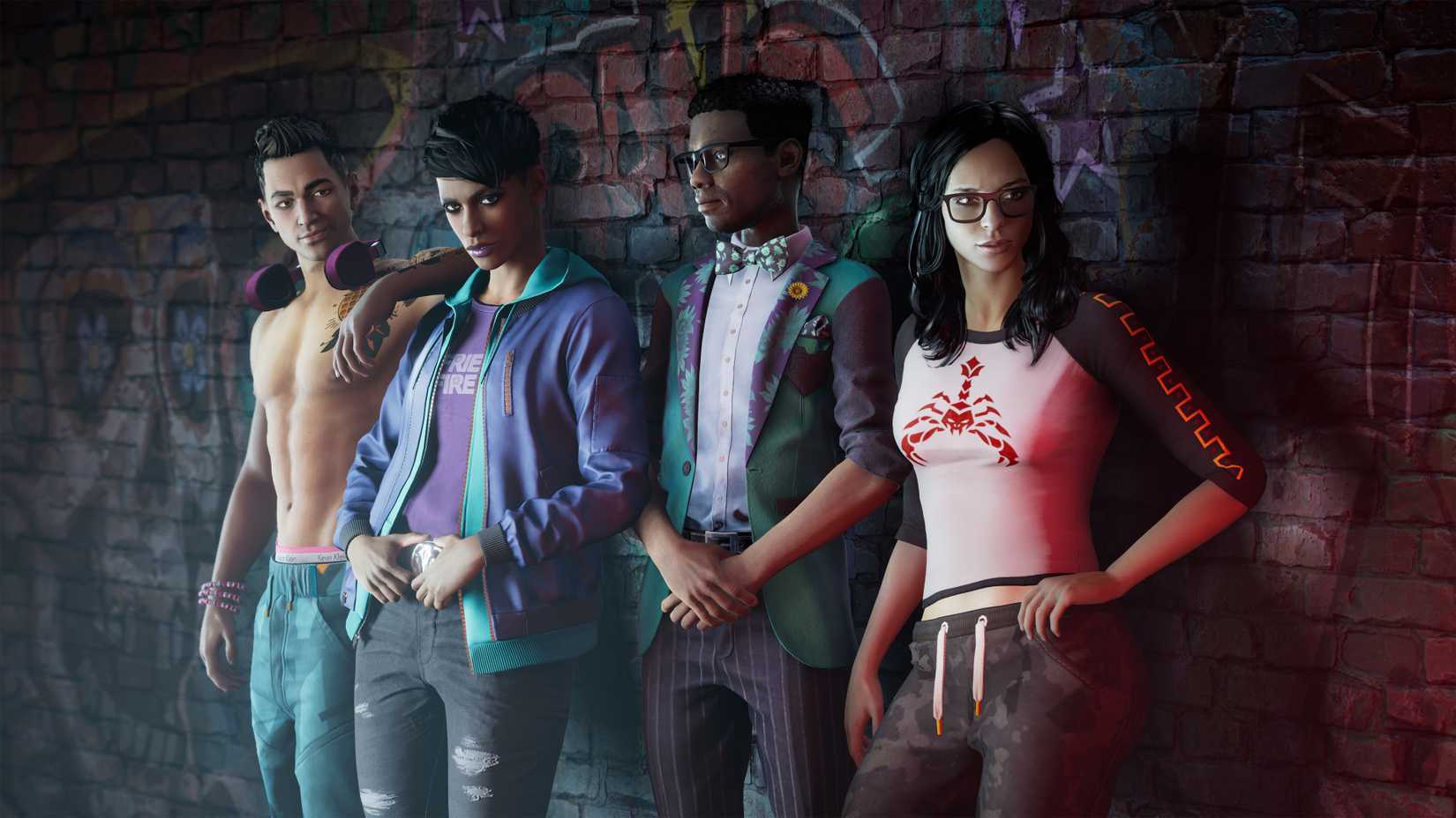 Cena do jogo Saints Row