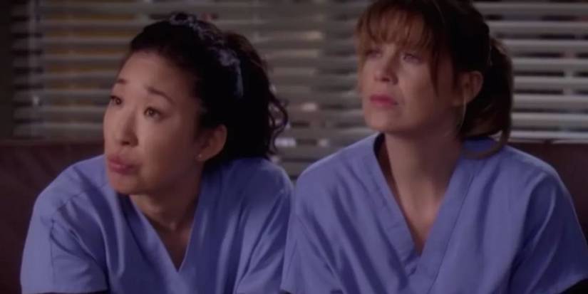 Meredith and Cristina in Grey's Anatomy
