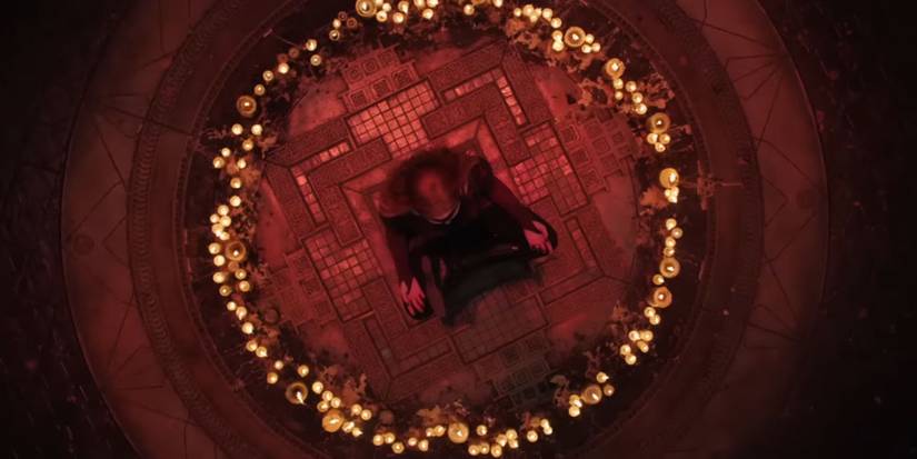 Scarlet Witch in Meditation