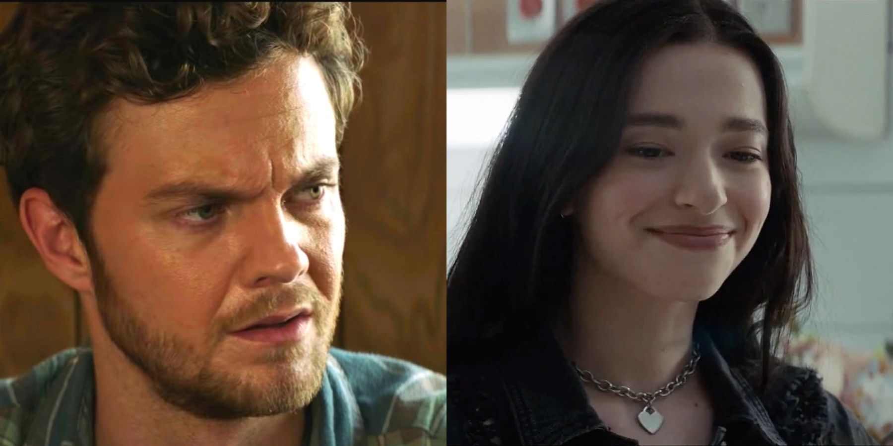 Split image of Richie and Amber in Scream (2022)