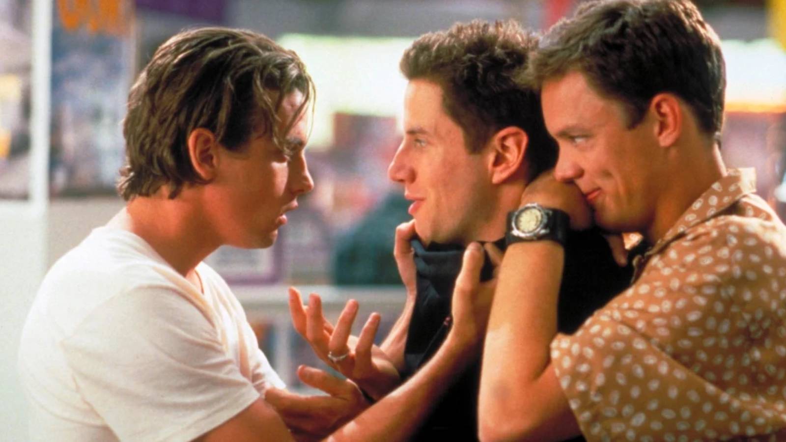 Billy and Stu talking to Randy in Scream