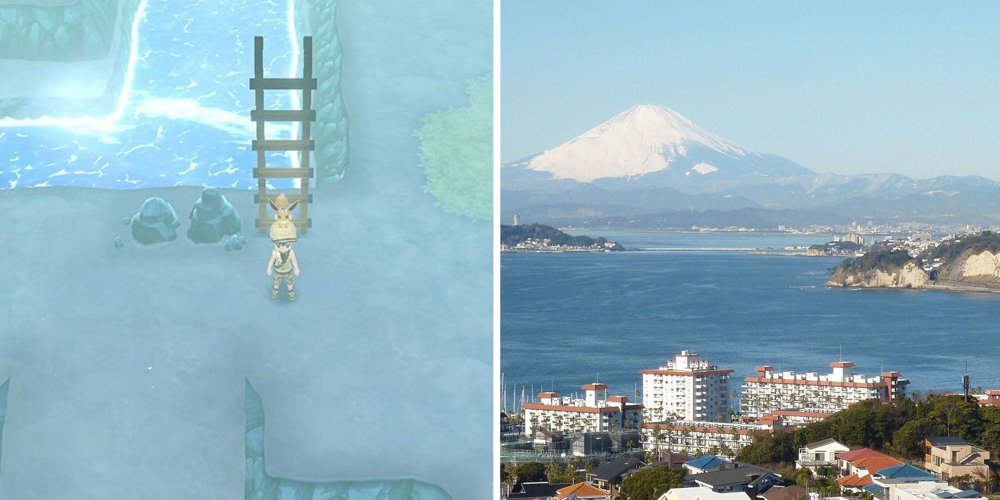 Seafoam Islands Hiroyama Park comparison