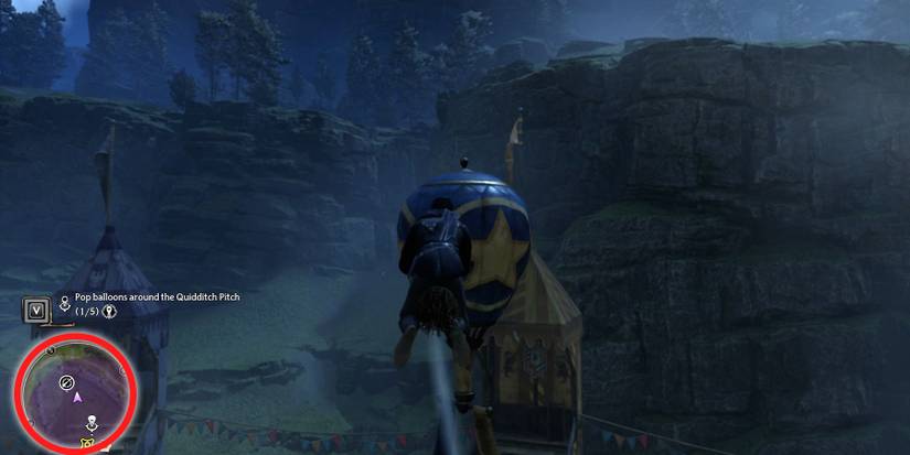 second quidditch pitch balloon location in hogwarts legacy