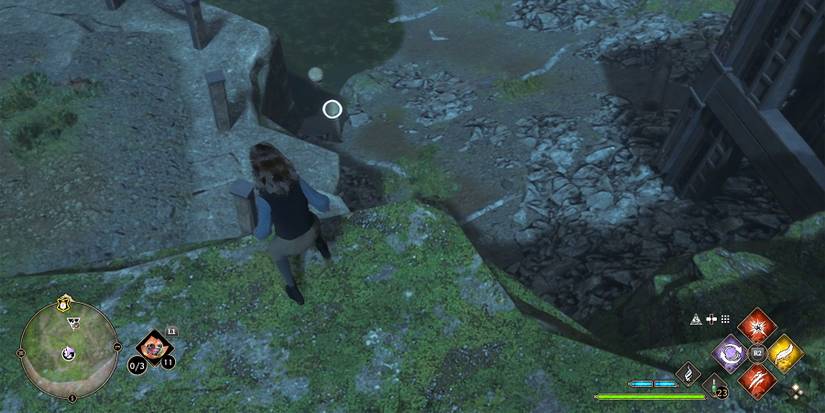 second set of three orbs pillars location in hogwarts legacy