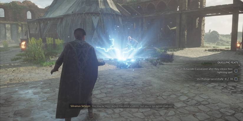 Fighting Silvanus Selwyn in Hogwarts Legacy
