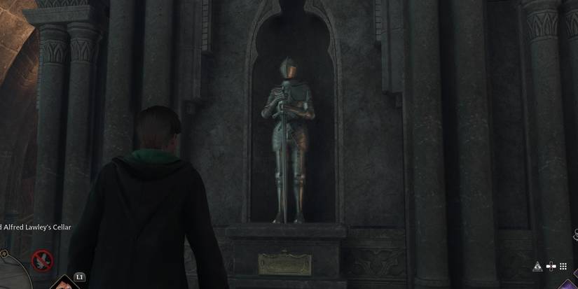 sentient knight armor in hogwarts legacy