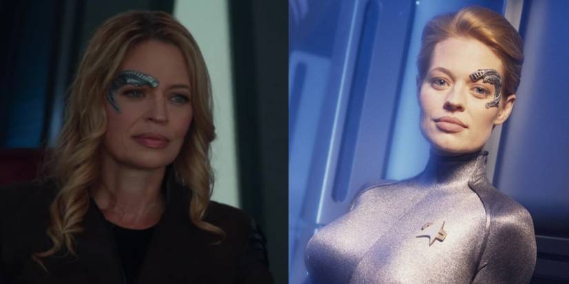 seven of nine picard and voyager star trek