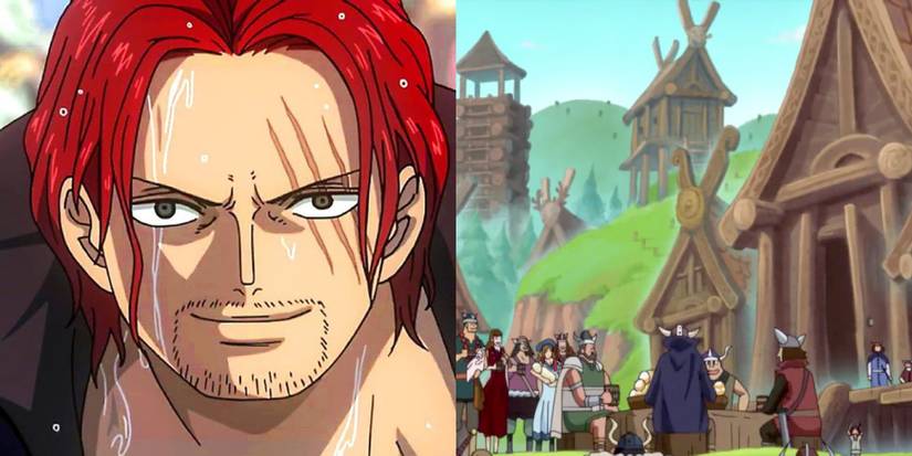 Shanks in Elbaf one piece