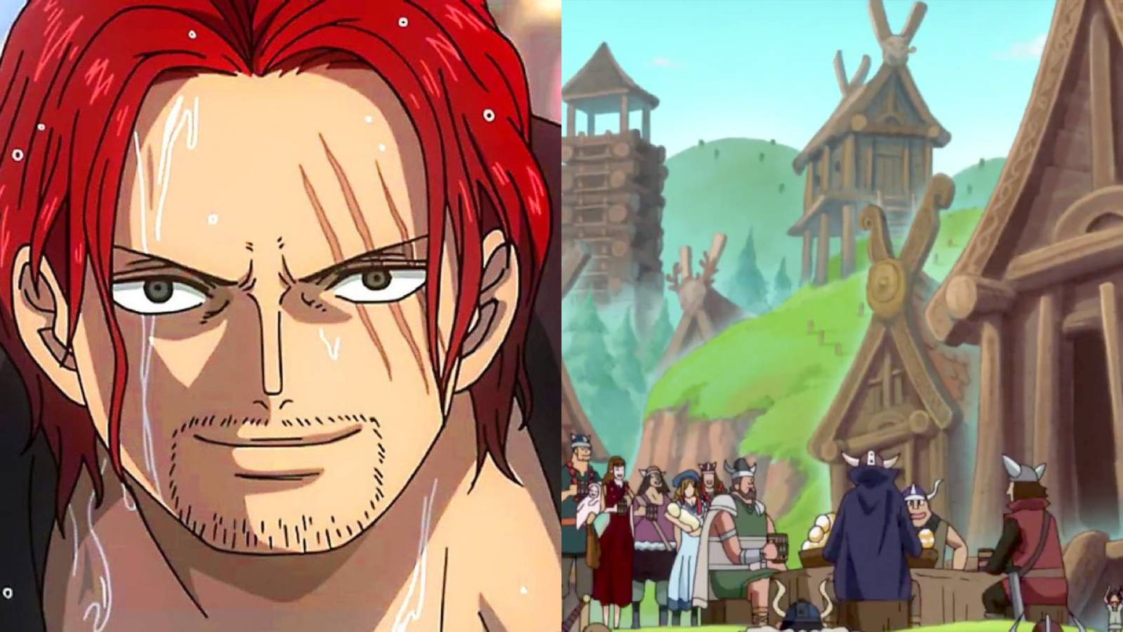 Shanks in Elbaf one piece