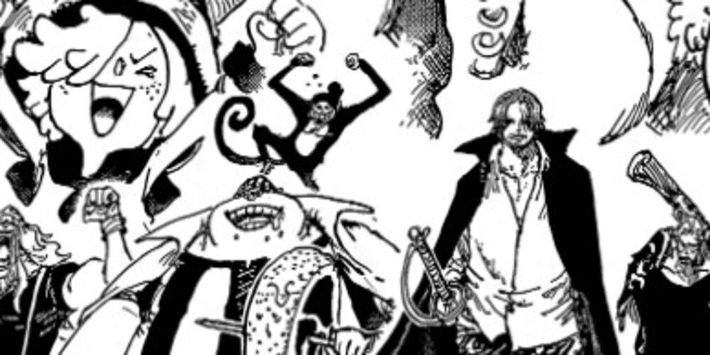 Shanks one piece chapter 1075
