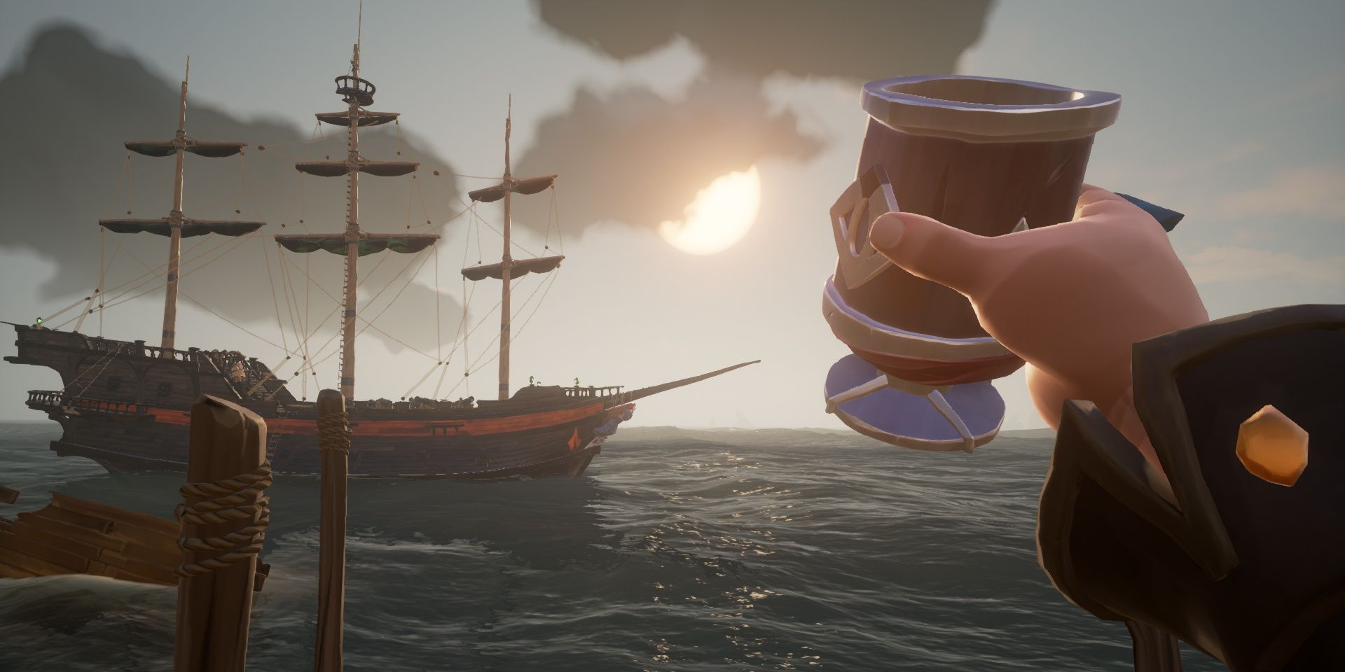 A Ship in Sea of ​​Thieves