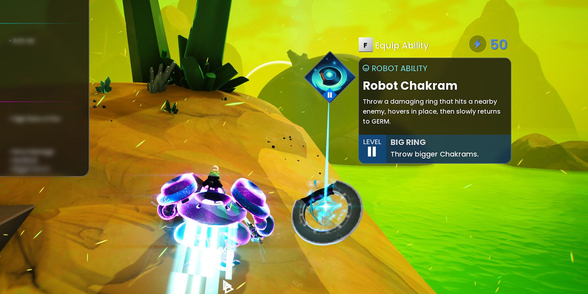Shoulders Of Giants - Finding Robot Chakram While Searching Level