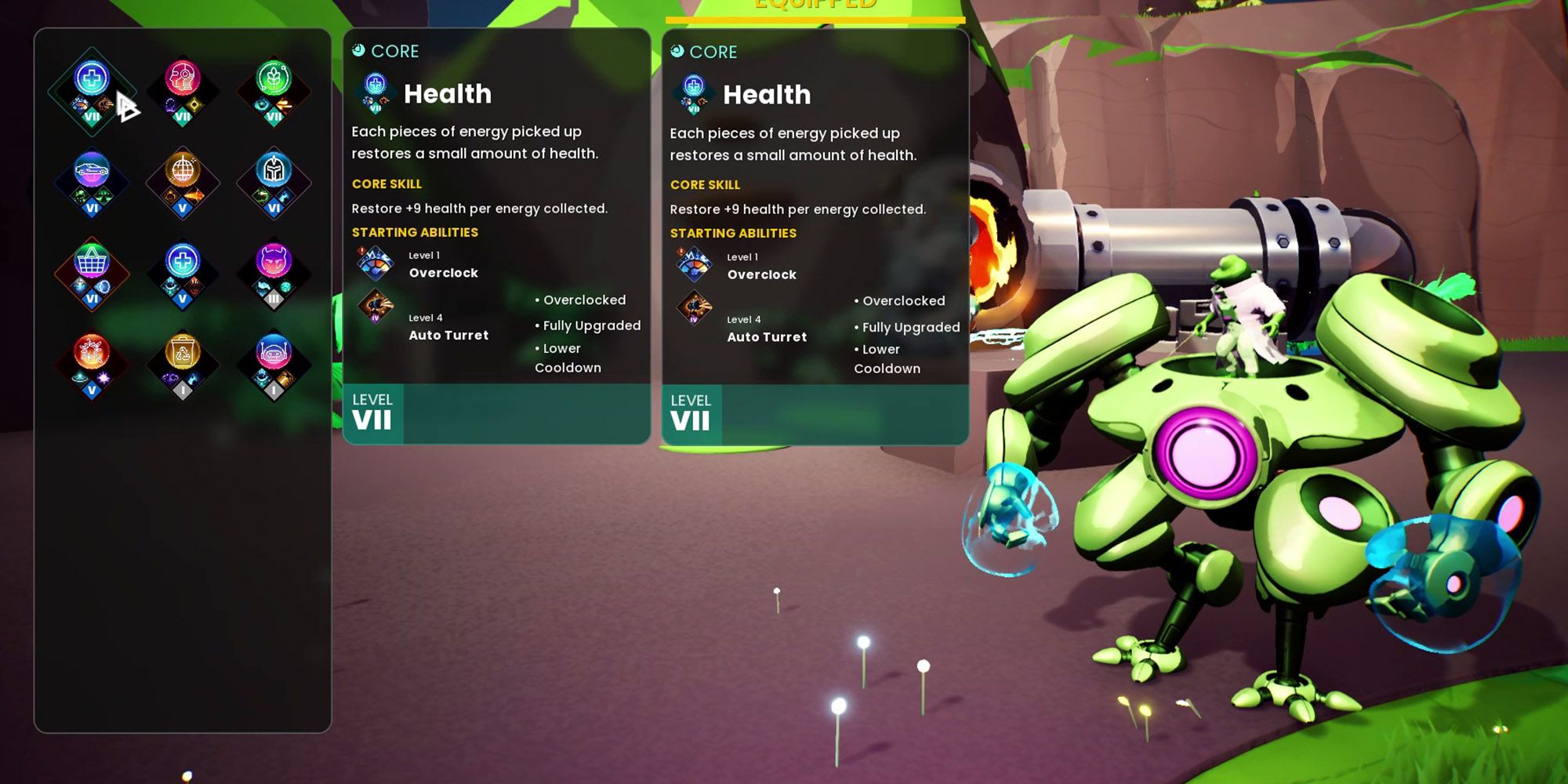 Shoulders Of Giants - Health GERM Core Description In-Game