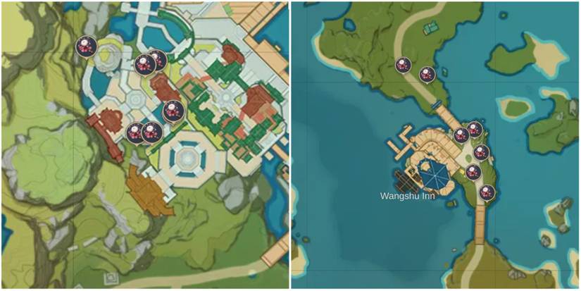 Silk Flower Locations Genshin Impact