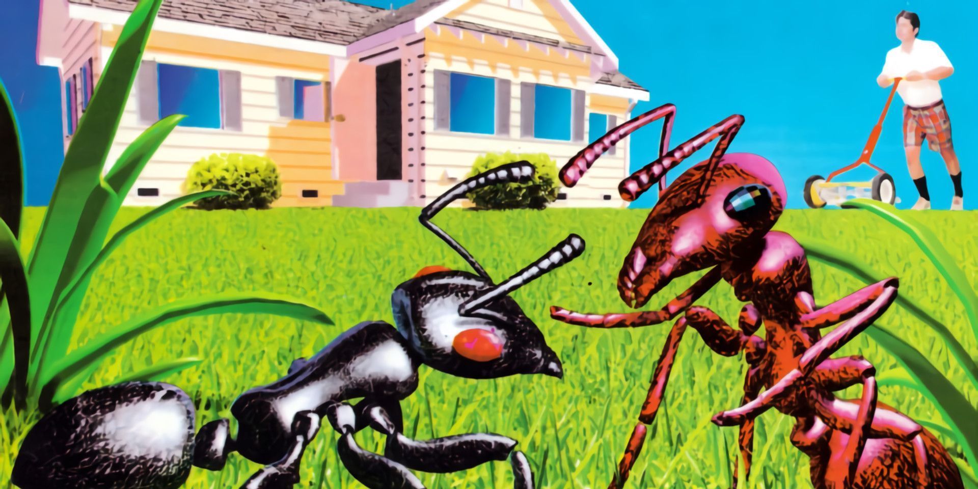 The cover art for SimAnt The Electronic Ant Colony