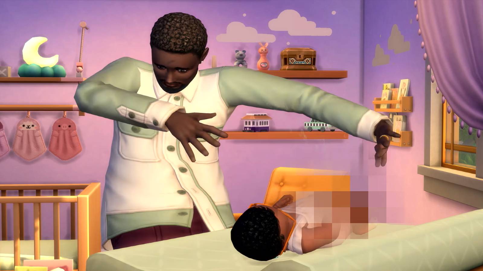 Sims 4 Infant Changing Table