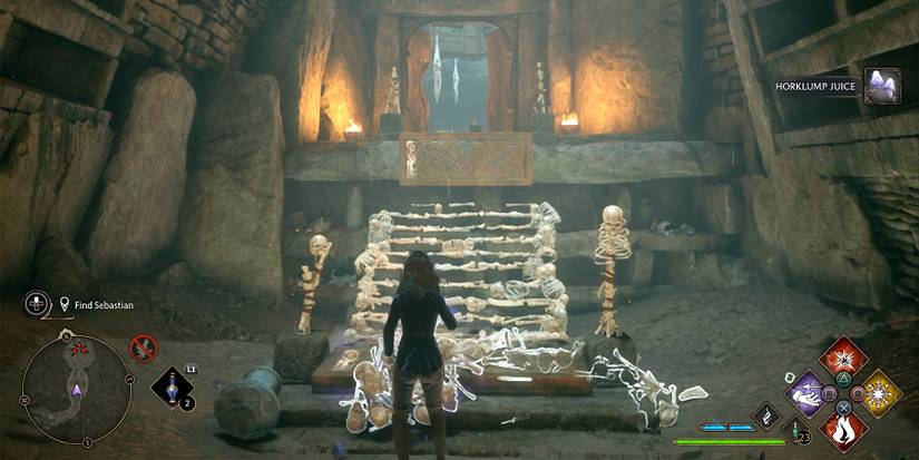 skeleton bridge in hogwarts legacy