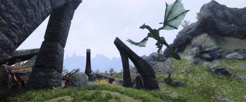 skyrim-dragon-mounds