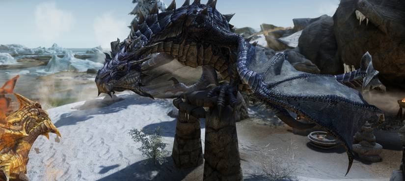 skyrim-friendly-dragons