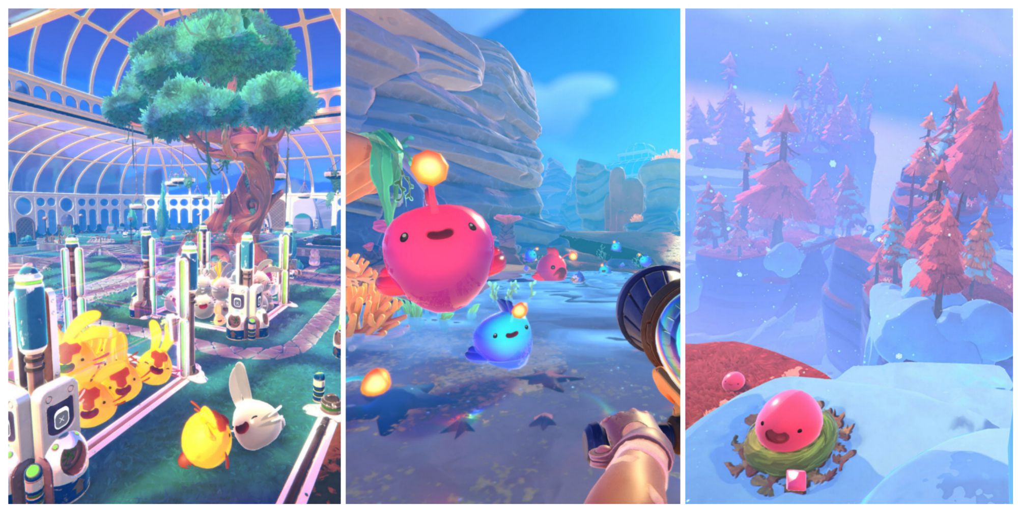 Slime Rancher 2: All Treasure Pod Locations in Rainbow Fields