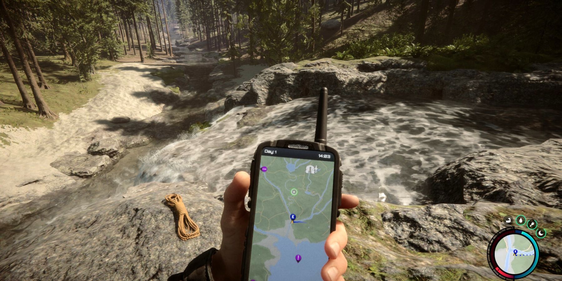 How to use GPS locators in 'Sons of the Forest